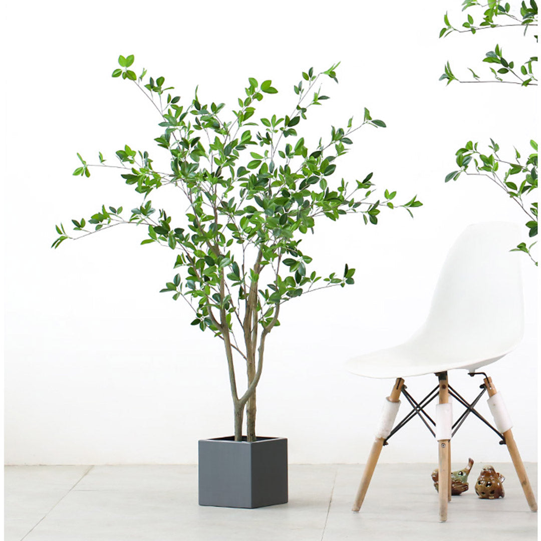 SOGA 180cm Green Artificial Indoor Watercress Tree Fake Plant Simulation Decorative-4