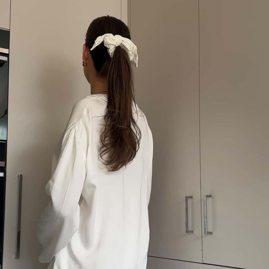 Bamboo Scrunchie | Luxe Hair Accessories