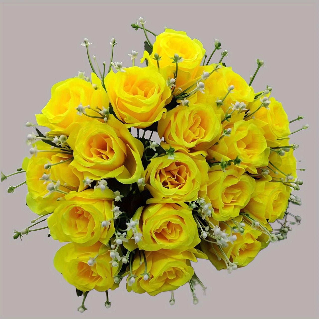 Silk Artificial Roses Bouquet for Home Decor - UrbanNest Co