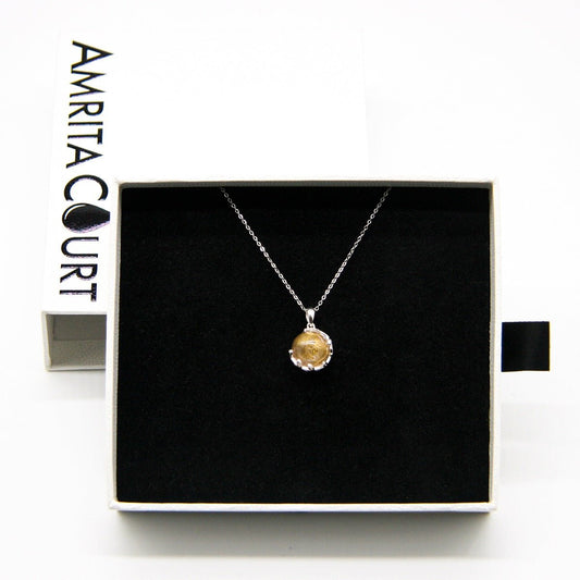 Planet Murano Aroma Necklace - Nebula Nova | Energy & Healing | Diffuse on the go | Gift for her - UrbanNest Co