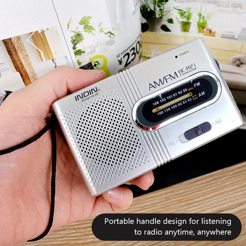 BC - R21 Mini AM/FM Portable Radio - UrbanNest Co