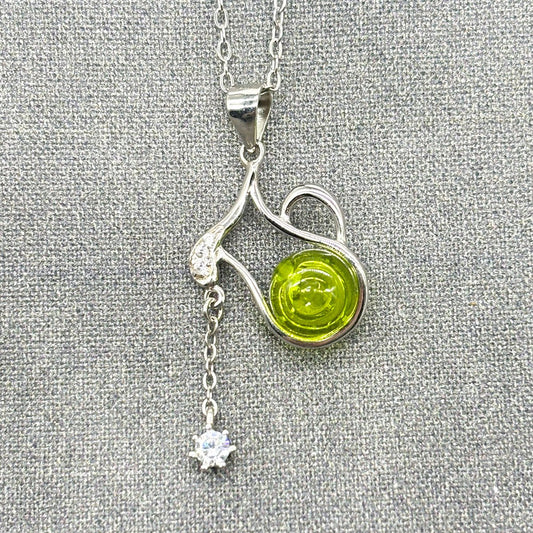 Sterling Silver Zodiac Aroma Necklace - Aquarius Jan - Feb | Perfect Birthday Gift | Energy & Healing | Diffuse on the go - UrbanNest Co