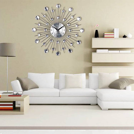 Living Room Decoration Clock Simple Wall Clock Art Electronic Clock - UrbanNest Co
