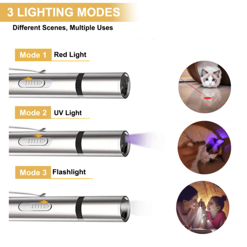 Pet Training Exercise Tool Cat Toys LED Pointer - UrbanNest Co