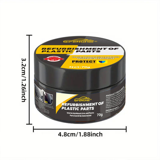 Automotive Plastic Repair Agent – Interior & Exterior Plastic Polishing Wax - UrbanNest Co