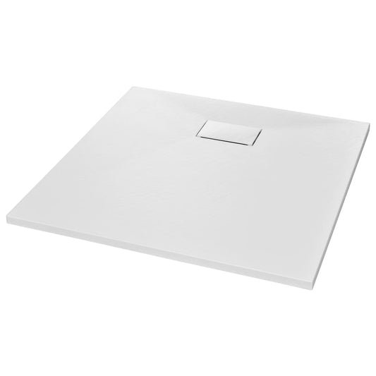 NNEVL Shower Base Tray SMC White 90x90 cm - UrbanNest Co