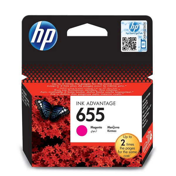 HP 655 Магента мастилена касета CZ111AE 600 страници (CZ111AE) - UrbanNest Co