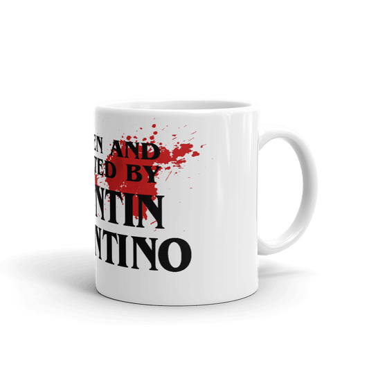 Written and Directed by Quentin Tarantino (Bloodstained) Mug - UrbanNest Co