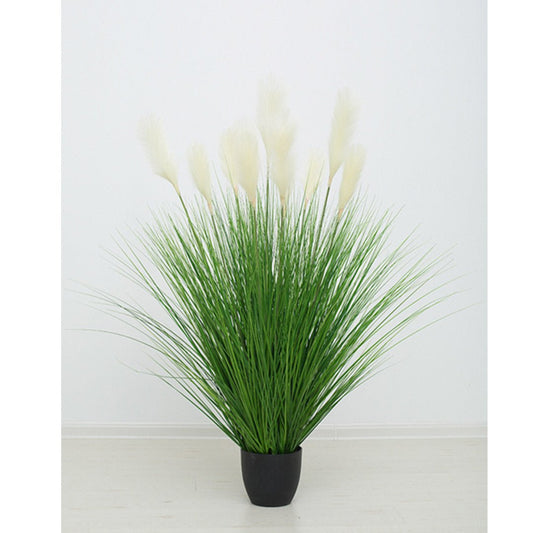 SOGA 2X 110cm Artificial Indoor Potted Reed Bulrush Grass Tree Fake Plant Simulation Decorative - UrbanNest Co