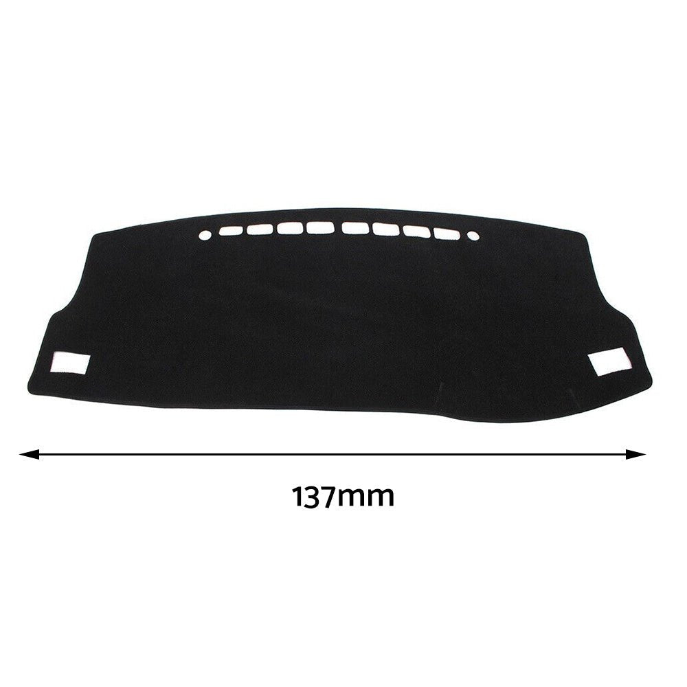 Dash Mat Suitable for Toyota Corolla 2014 - 2018 Hatch Dashboard Cover Black - UrbanNest Co
