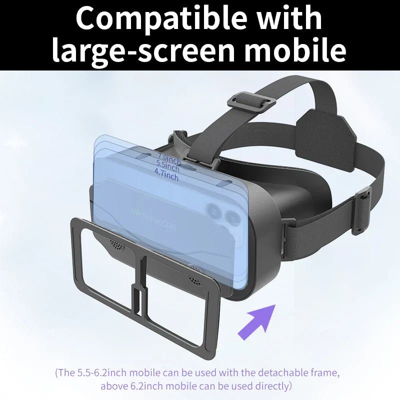 3D VR Glasses with Smart Goggles for Smartphones - UrbanNest Co