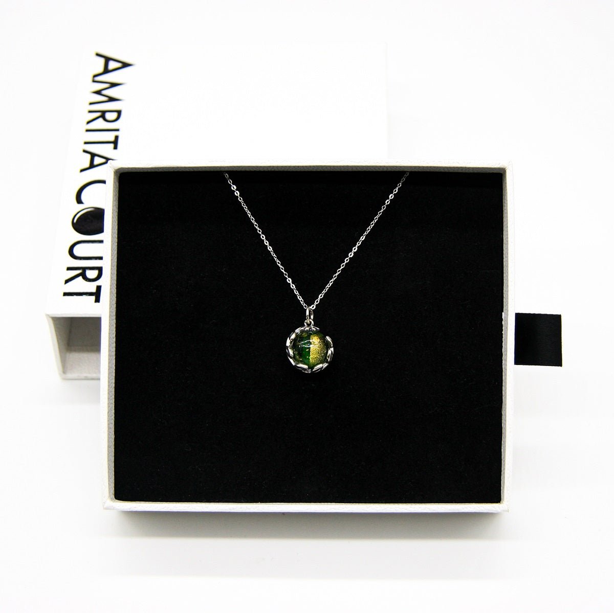 Planet Murano Aroma Necklace - Aurum Verdant | Energy & Healing | Diffuse on the go - UrbanNest Co