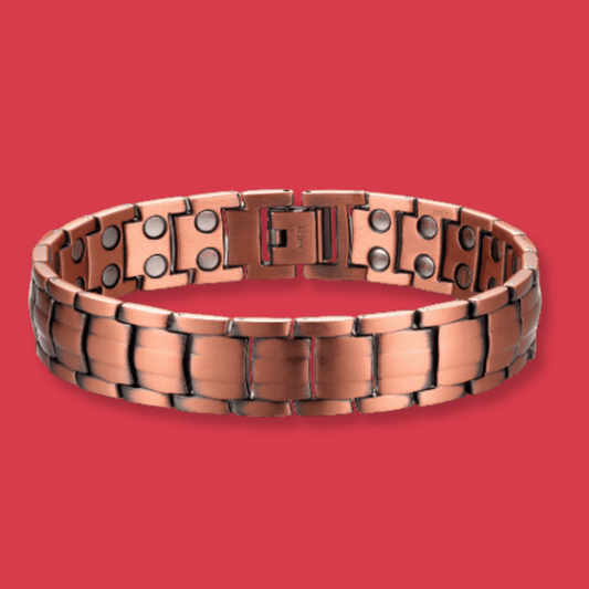 Pure Copper Magnetic Therapy Bracelet - Link Design - UrbanNest Co