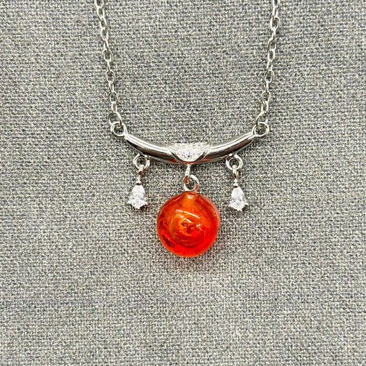 Sterling Silver Zodiac Aroma Necklace - Libra Sep - Oct | Perfect Birthday Gift | Energy & Healing | Diffuse on the go - UrbanNest Co