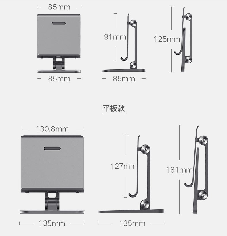 NNEDSZ Full Motion 3 in 1 Smartphone Tablet and Notebook Holder White - UrbanNest Co