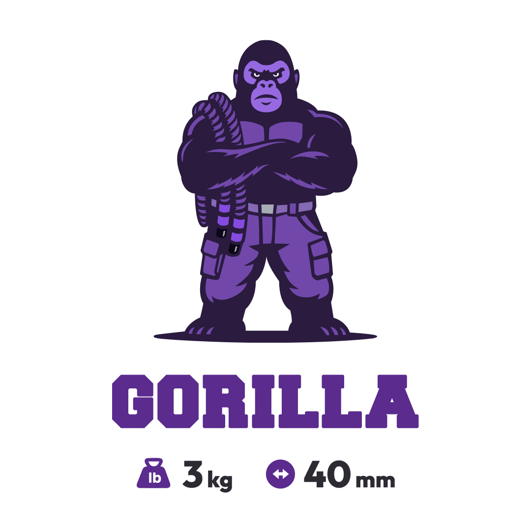 Purple Gorilla – 40mm Heavy Rope for Rope Flow 3kg - UrbanNest Co