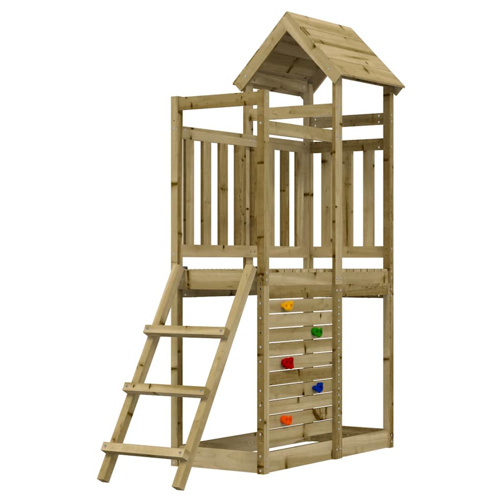 NNEVL Outdoor Playset 52.5x110.5x214 cm Impregnated Wood Pine - UrbanNest Co