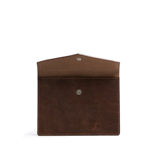 Leather Sleeve for MacBook - Geometric Net - UrbanNest Co