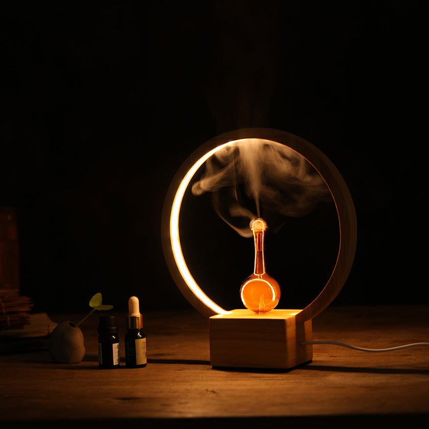 LUNA Eco - Friendly Aroma Diffuser | Ringlight Waterless Nebuliser | Pure Essential Oil - UrbanNest Co