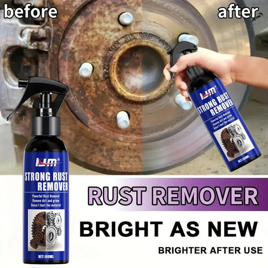 Rust Remover Spray,Dissolves Tire Rust,Protects Wheel Rims&Brake Drums,Ideal for Home Metal Surfaces,Kitchen Appliances,Car Care - UrbanNest Co