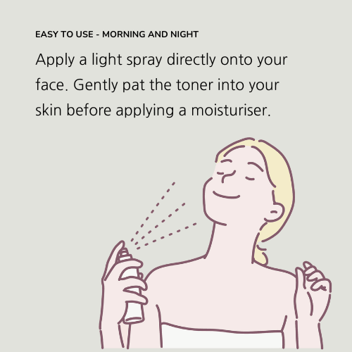 Pure Organic Face Toner 50mL Amber Glass Bottle - UrbanNest Co
