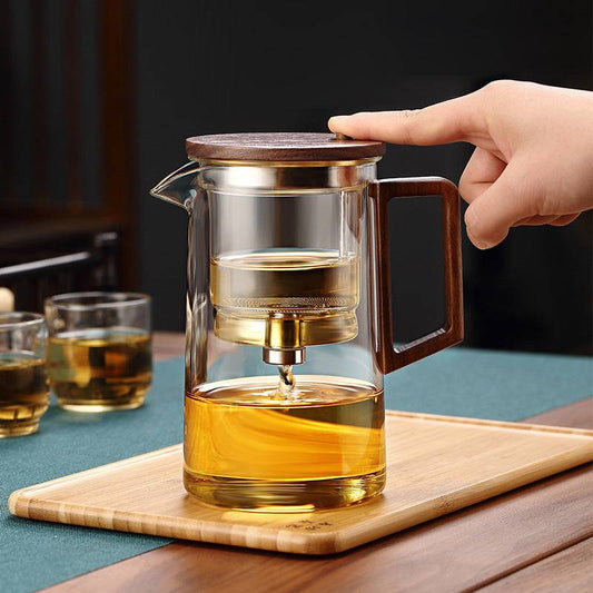 Tea Water Separation Teapot Heat - resistant Glass - UrbanNest Co