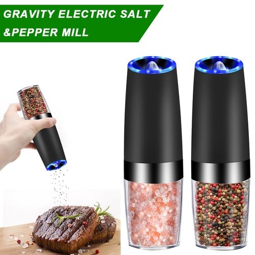 Electric Gravity Sensor Automatic Pepper Grinder Kitchen Tools - UrbanNest Co