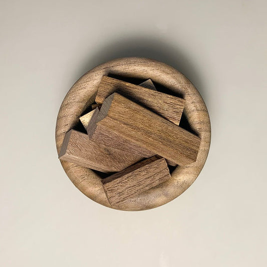 Black Walnut Cup Diffuser | Stylish Home Decor | Waterless Natural Essential Oil Diffusing - UrbanNest Co