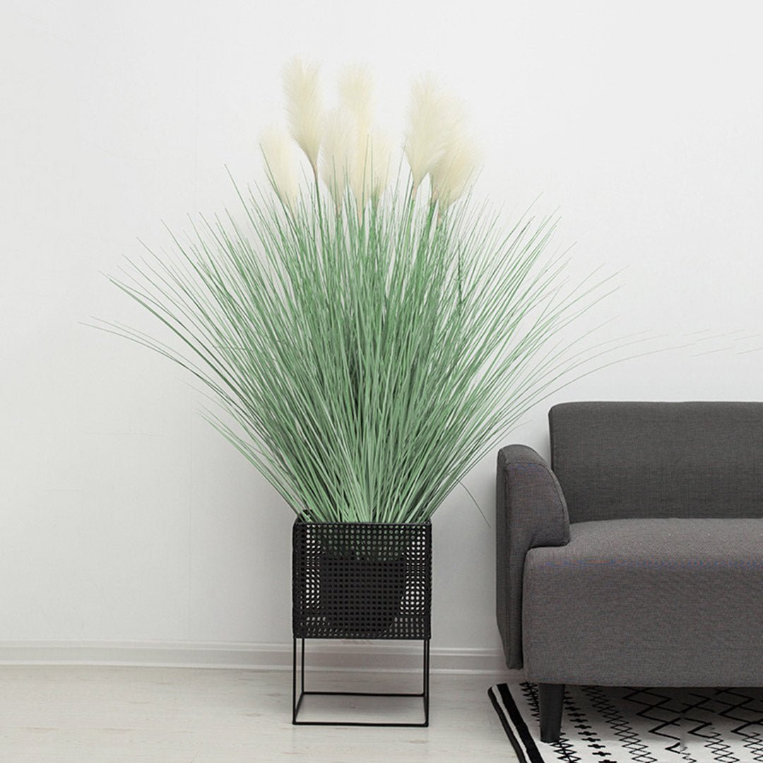 SOGA 2X 110cm Artificial Indoor Potted Reed Bulrush Grass Tree Fake Plant Simulation Decorative - UrbanNest Co