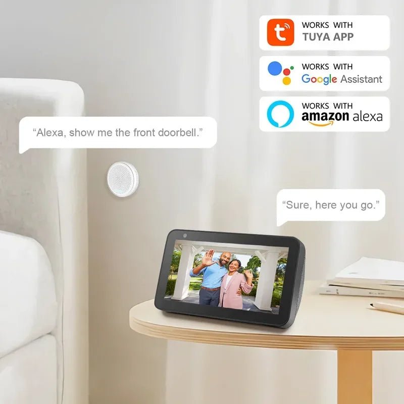 NNEOBA 2.4GHz WiFi 1080P Smart Doorbell Camera - UrbanNest Co