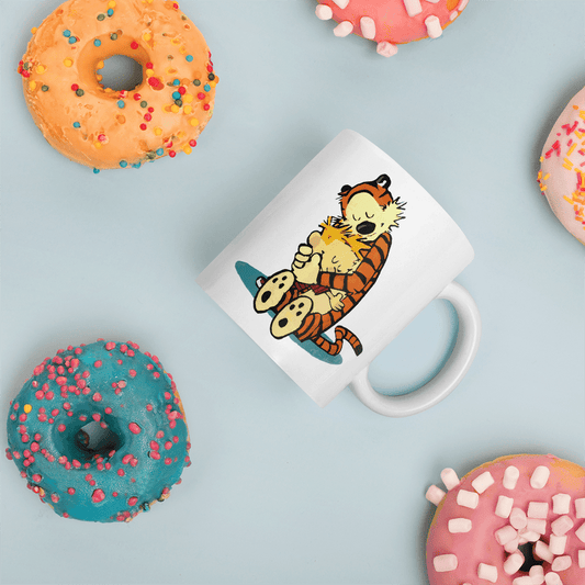 Calvin and Hobbes Hugging Mug - UrbanNest Co