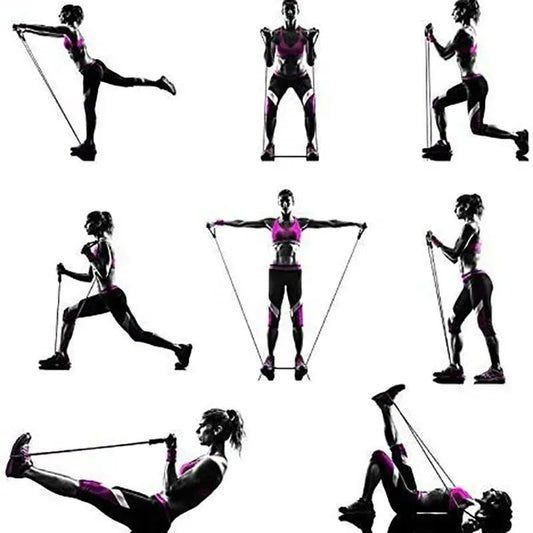 Resistance Bands With Handles, Exercise Bands, Workout Bands With Handles For Men Women, Strength Training Equipment At Home - UrbanNest Co