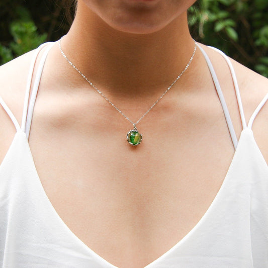 Planet Murano Aroma Necklace - Aurum Verdant | Energy & Healing | Diffuse on the go - UrbanNest Co