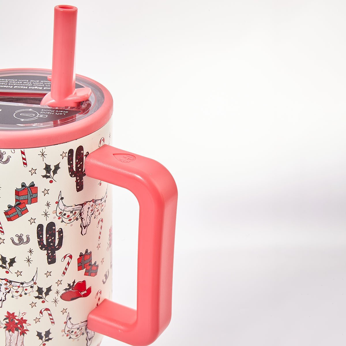 HydroJug Cowboy Christmas Traveler Tumbler – Western Holiday Limited Edition - UrbanNest Co