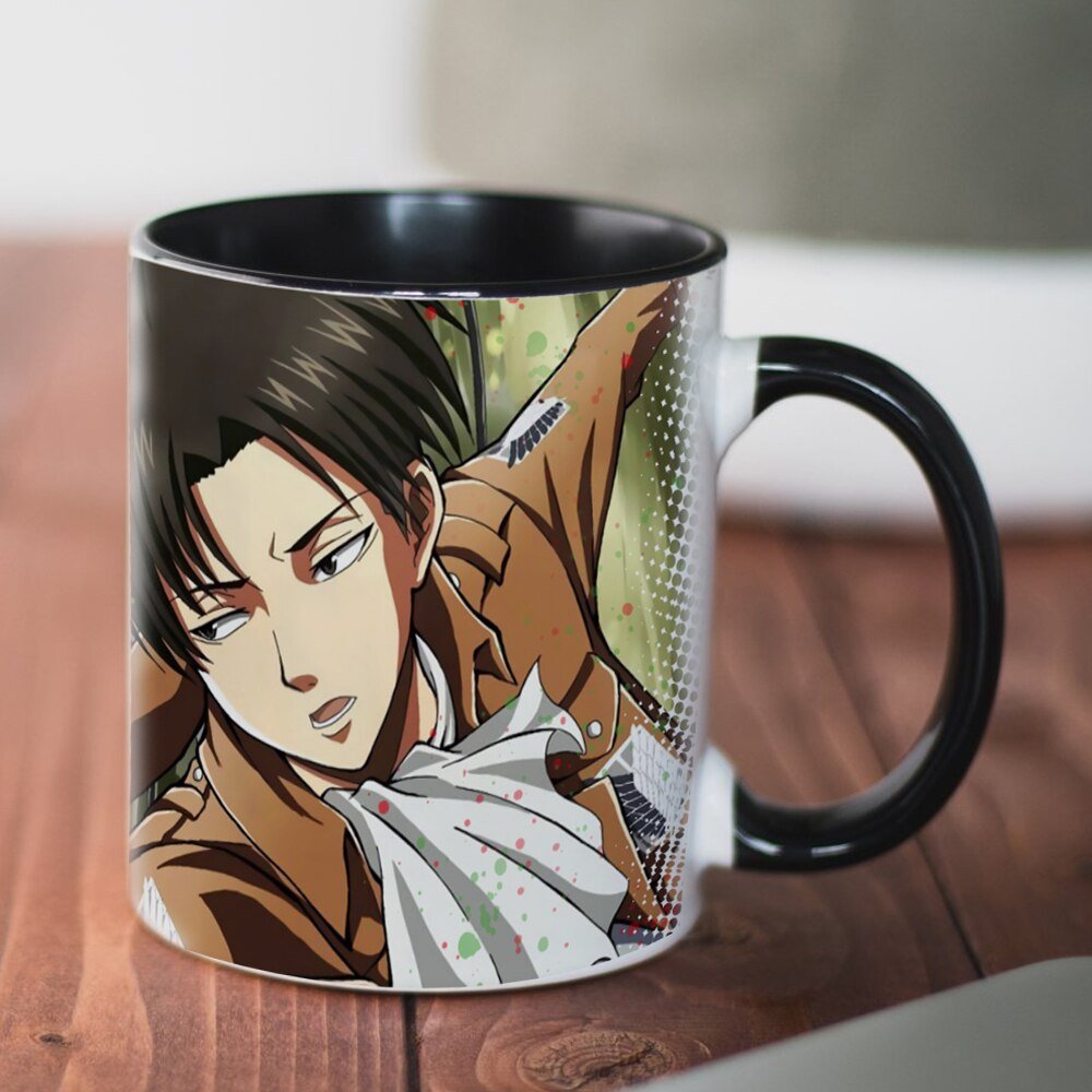 New AOT Levi New Style 3 Mug - UrbanNest Co