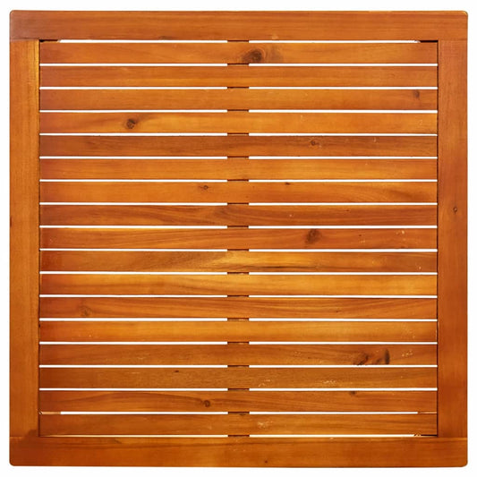 NNEVL Garden Coffee Table 85x85x45 cm Solid Acacia Wood - UrbanNest Co