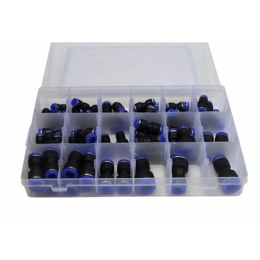 63 pc Straight Quick Connect Grab Kit Assortment - UrbanNest Co