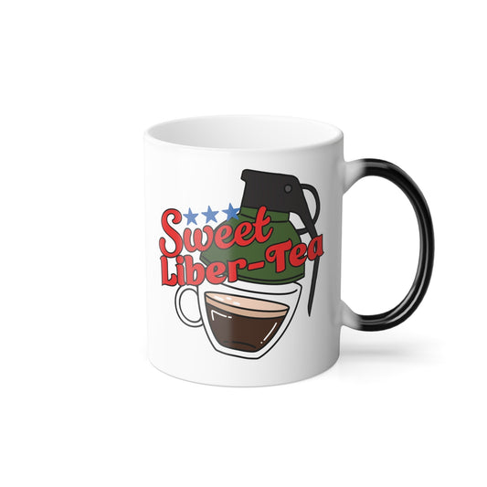 Drinkware: "Sweet Liber - Tea" Color - Changing Mug - UrbanNest Co