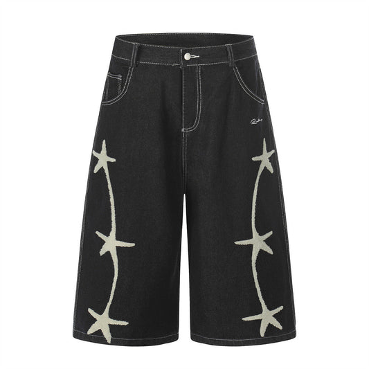STARRY - Baggy Graphic Jorts - UrbanNest Co