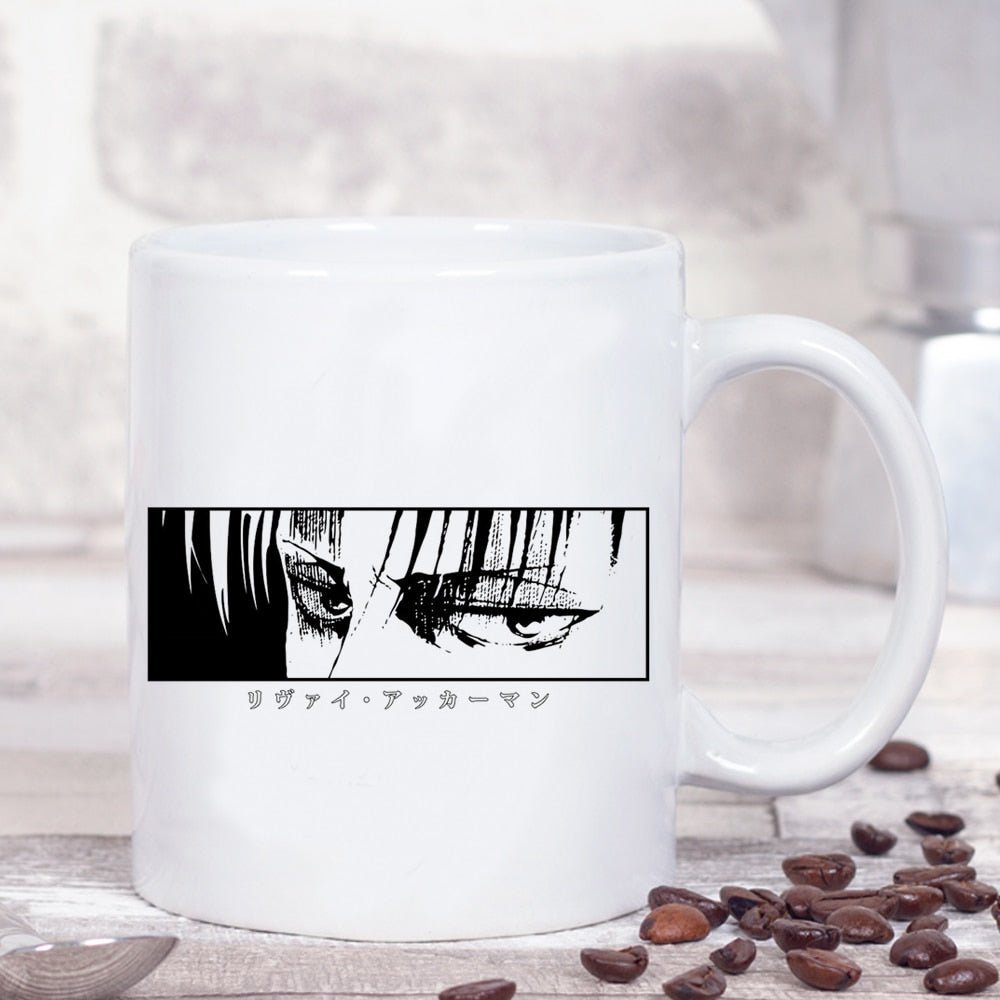 New AOT Levi Eyes Mug - UrbanNest Co