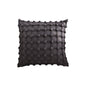 SOGA 45cm Black Medievalc style Puff Rivet Square Product Throw Pillow-0