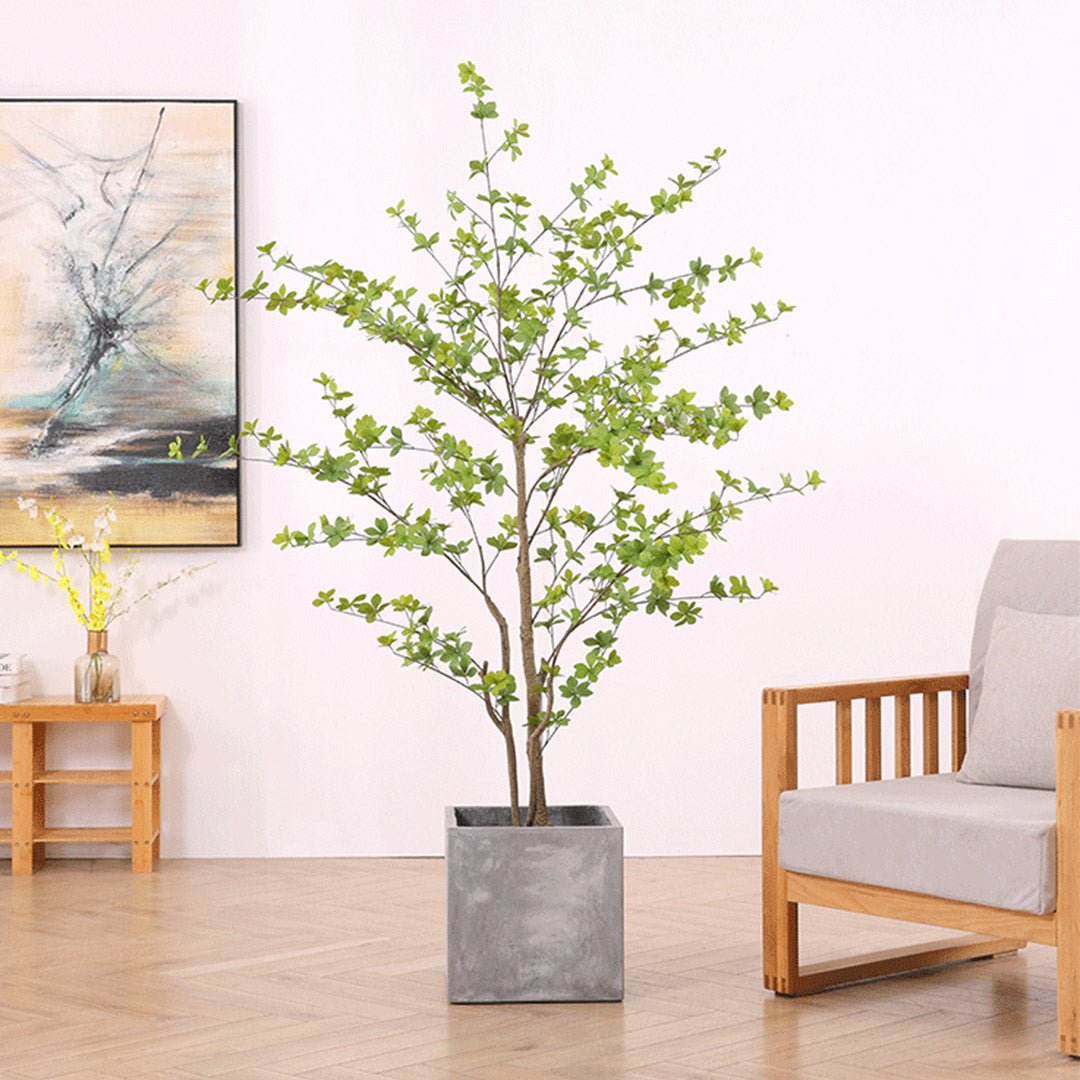 SOGA 180cm Green Artificial Indoor Watercress Tree Fake Plant Simulation Decorative-2