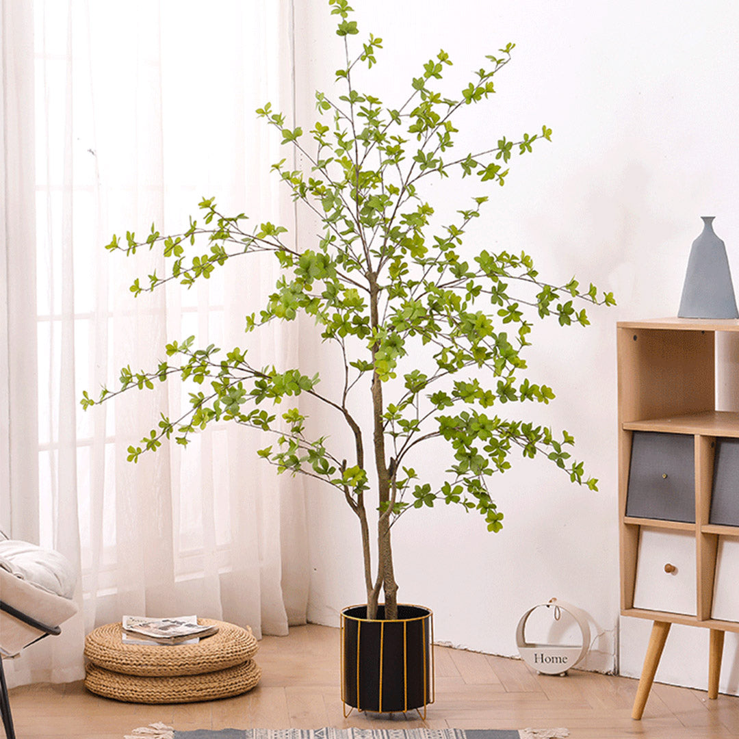 SOGA 180cm Green Artificial Indoor Watercress Tree Fake Plant Simulation Decorative-3