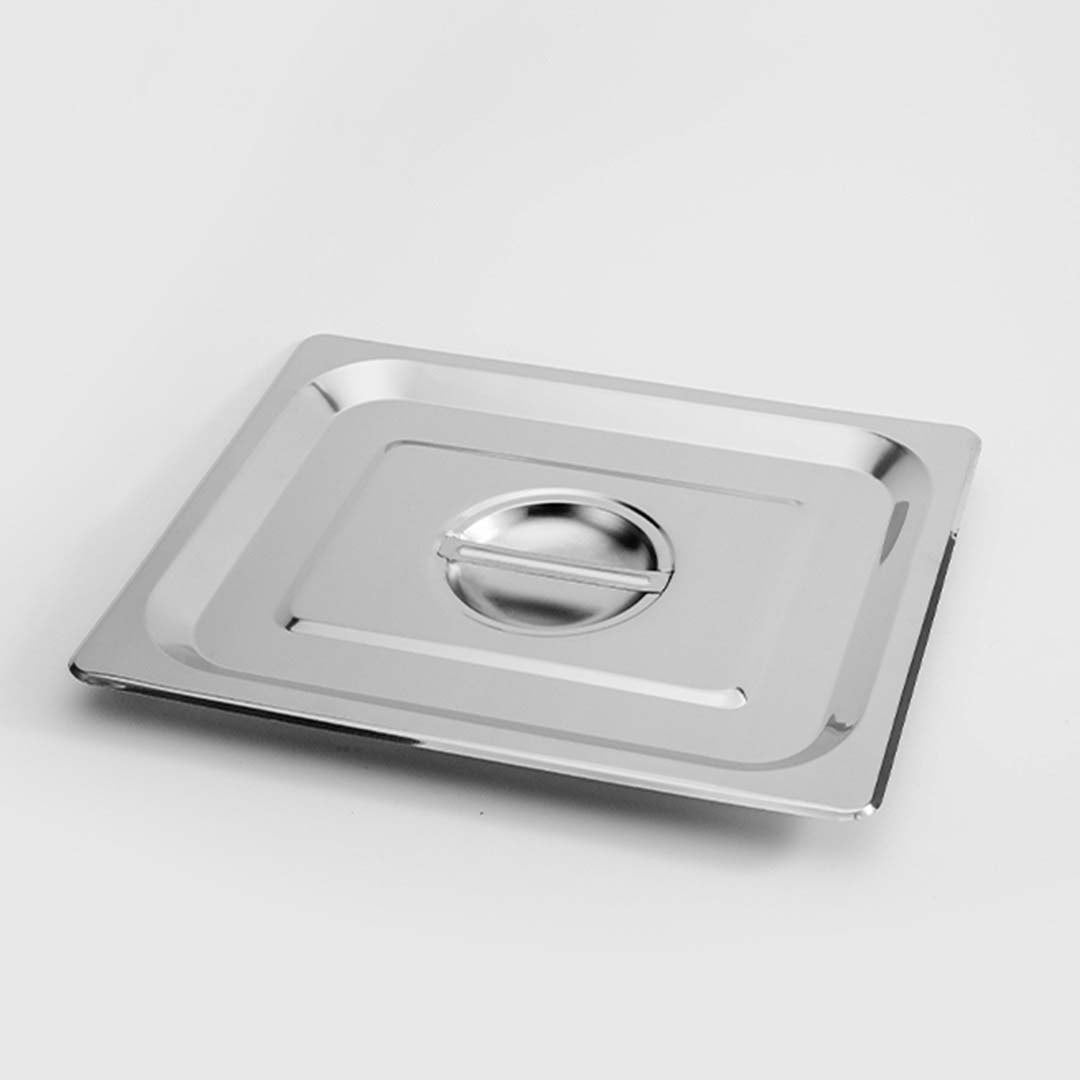 SOGA Gastronorm GN Pan Full Size 1/2 GN Pan 6.5cm Deep Stainless Steel Tray With Lid-3
