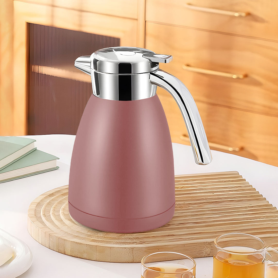 SOGA 1.8L Stainless Steel Water Bottle Insulated Vacuum Flask Coffee Jug Thermal Pink-3