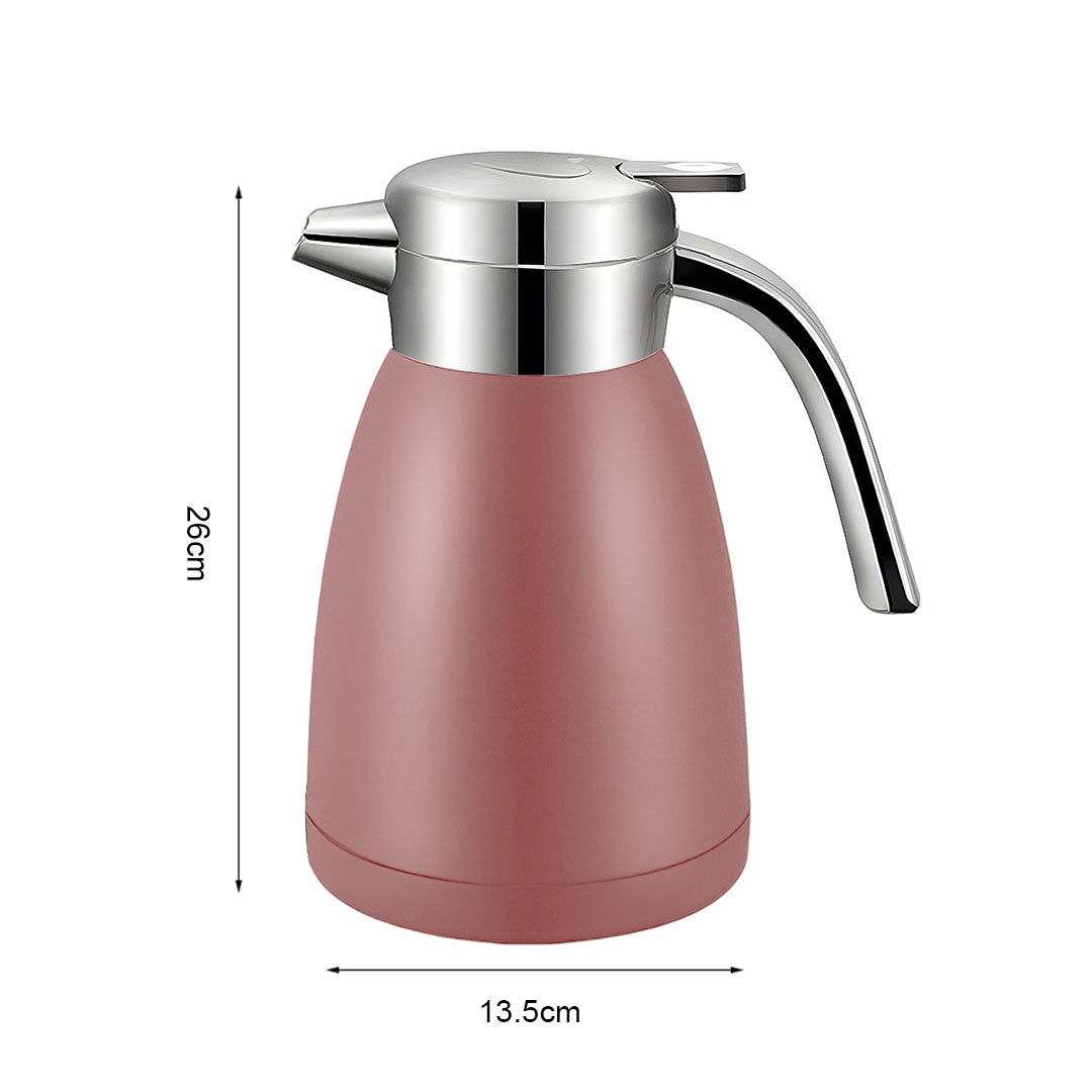 SOGA 1.8L Stainless Steel Water Bottle Insulated Vacuum Flask Coffee Jug Thermal Pink-4