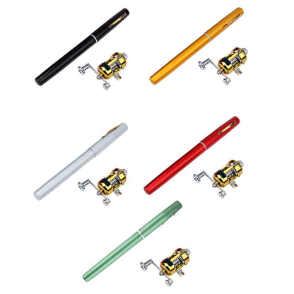 Mini Pen Fishing Rod Pocket Size Portable Telescopic Travel Fishing Pole Tool