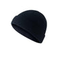 Men Women Mini Fisherman Beanie Winter Spring Hat Soft Knitted Docker Skull Cap-1