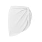 Women Sarong Skirt Wrap Pareo Short Swim Cover Up Beach Bikini Beachwear-5