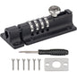 Waterproof Cipher Door Lock Heavy Duty Bolt Outdoor Security Anti Theft Catch